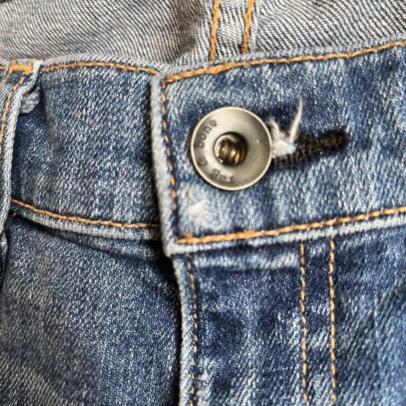 rag & bone Jeans Low Rise Skinny Distressed Jeans Women 25 style w1590k510erv - Picture 6 of 8